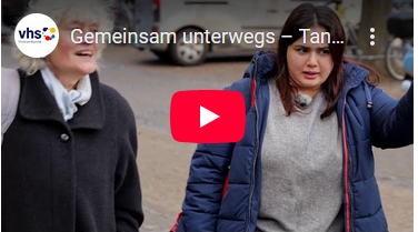 Video „Gemeinsam unterwegs – Tandemlernen in der Alphabetisierung und Grundbildung an der vhs Frankfurt“