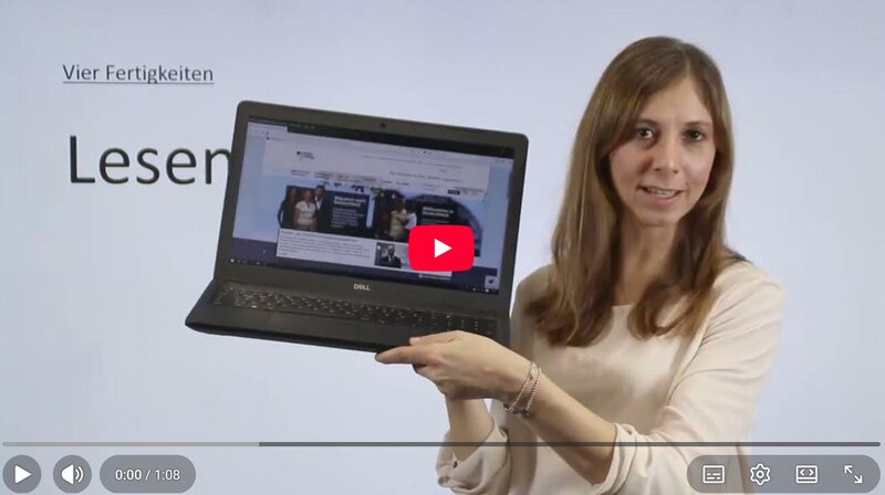 Die Fertigkeit Lesen